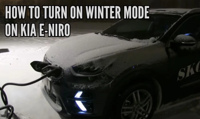 How to turn on winter mode on Kia e-Niro