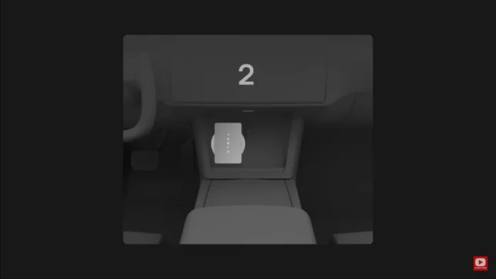 Place The Key Card at Center Car Console