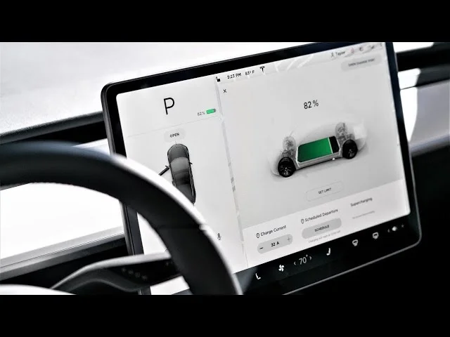 Thumbnail image for step by step guide on Tesla screen settings