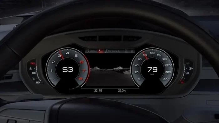 audi car front driver view interior