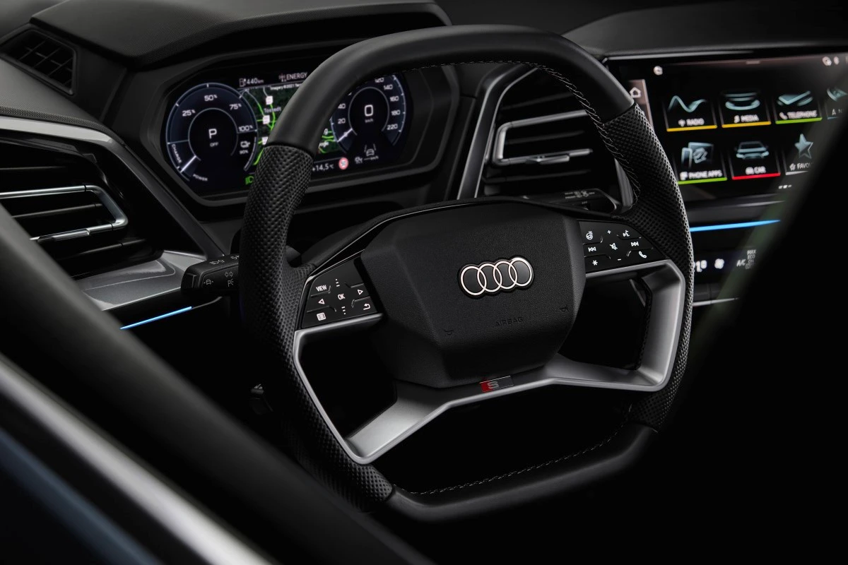 Audi q4 e tron android auto