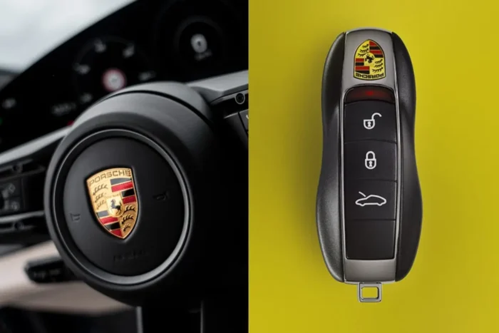 Porsche Taycan key