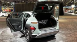 Hyundai Kona EV back view