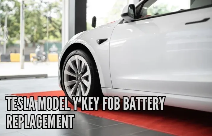 Tesla Model Y key fob battery replacement